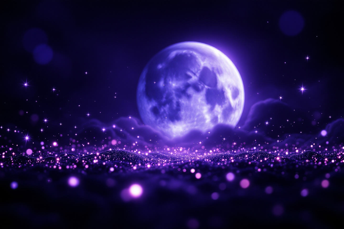 Planet lila Planeten