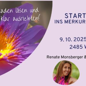 Vortrag Starte mutig ins Merkurjahr 2026