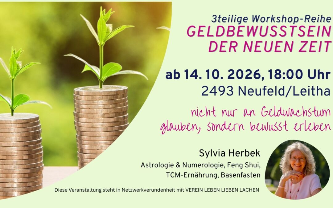 Workshop Geldbewusstsein erleben