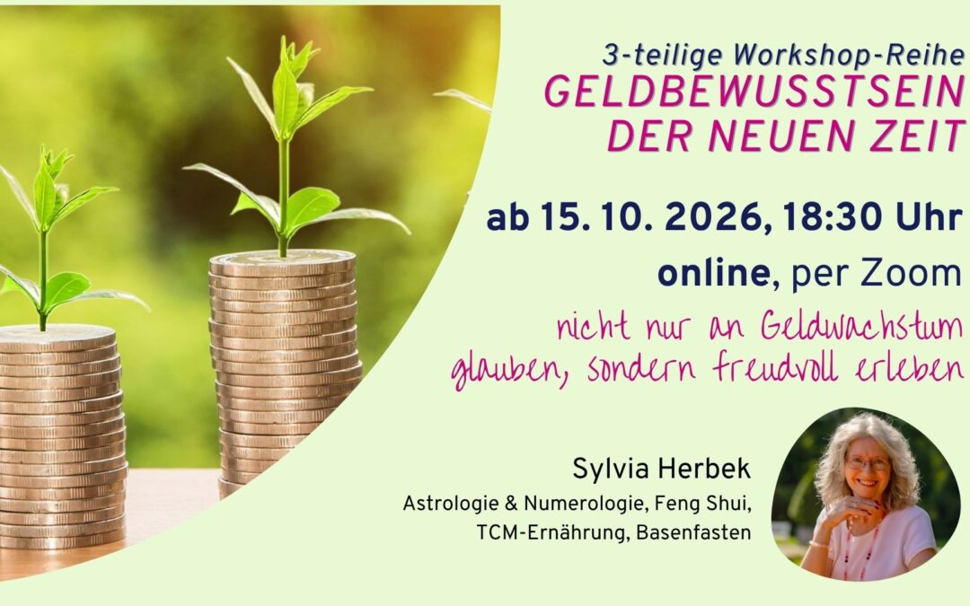 Online Workshop Geldbewusstsein leben